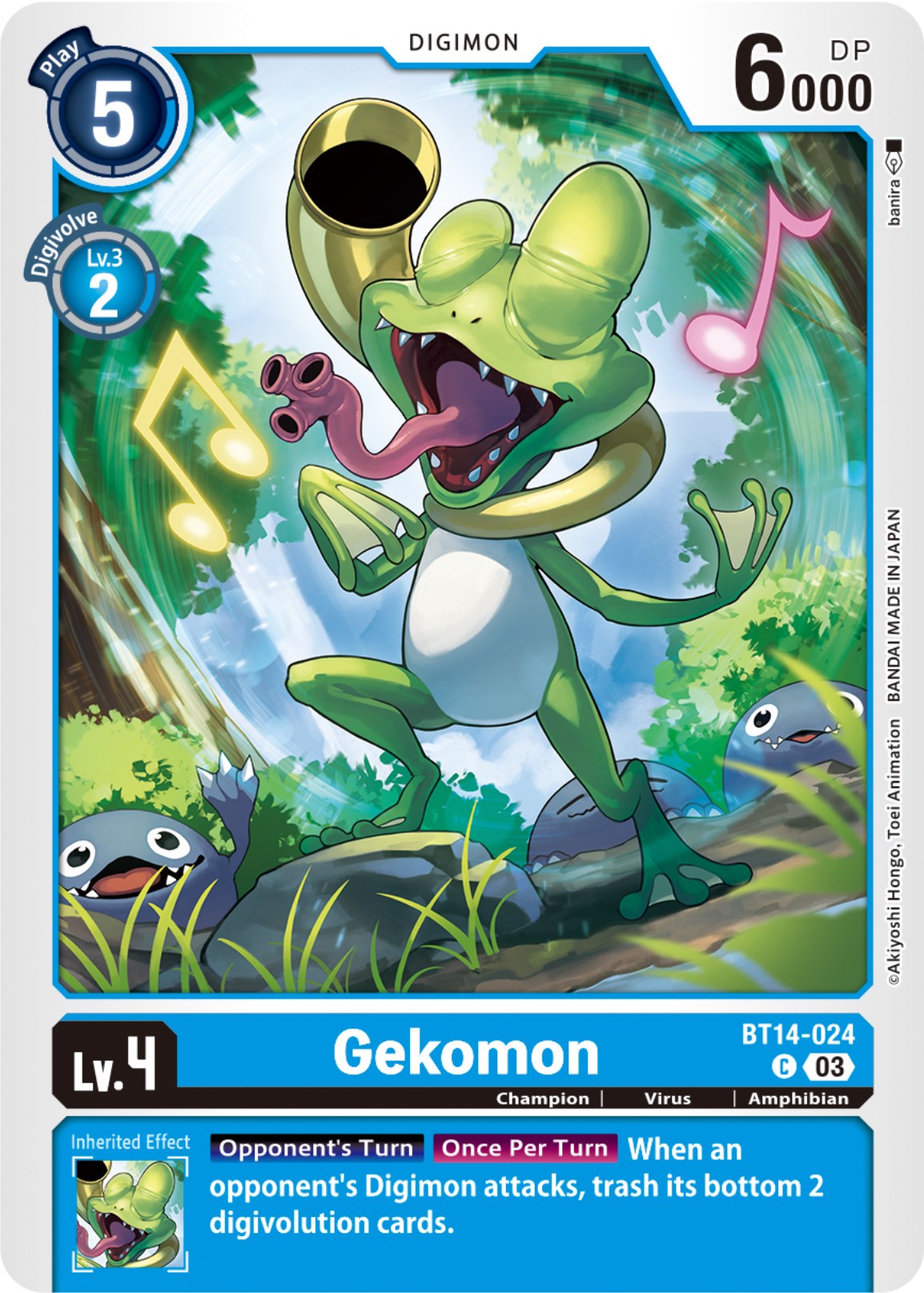 Gekomon [BT14-024] [Blast Ace] | Enigma On Main