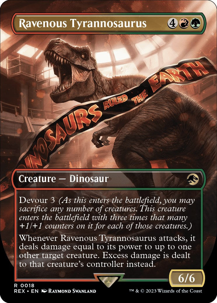 Ravenous Tyrannosaurus (Borderless) [Jurassic World Collection] | Enigma On Main