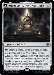 Matzalantli, the Great Door // The Core [The Lost Caverns of Ixalan] | Enigma On Main