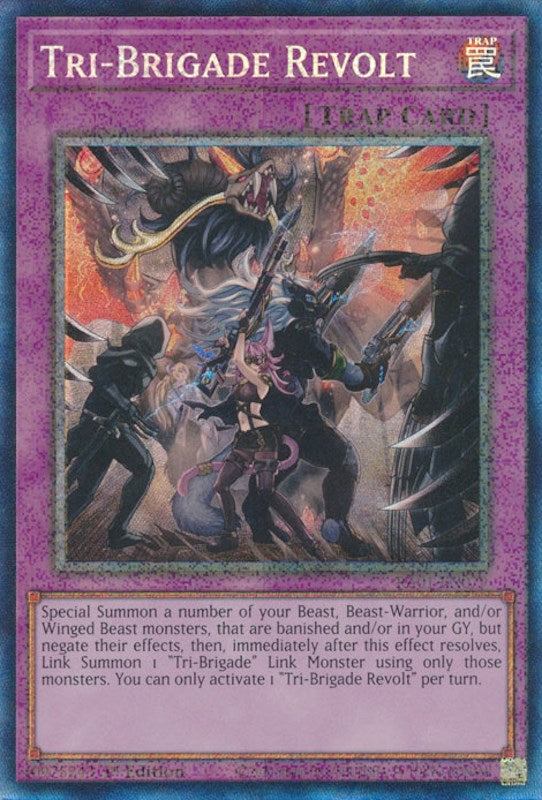 Tri-Brigade Revolt [RA01-EN079] Prismatic Collector's Rare | Enigma On Main