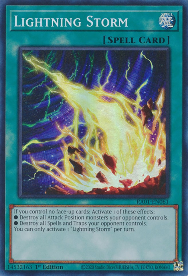 Lightning Storm [RA01-EN061] Super Rare | Enigma On Main