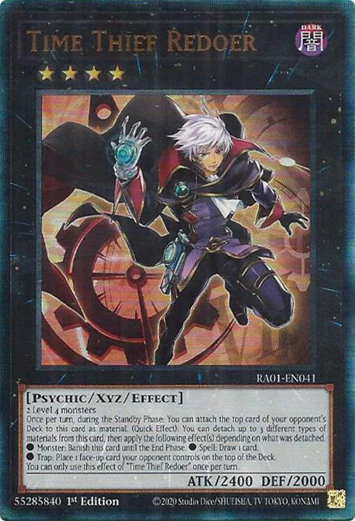 Time Thief Redoer [RA01-EN041] Prismatic Ultimate Rare | Enigma On Main