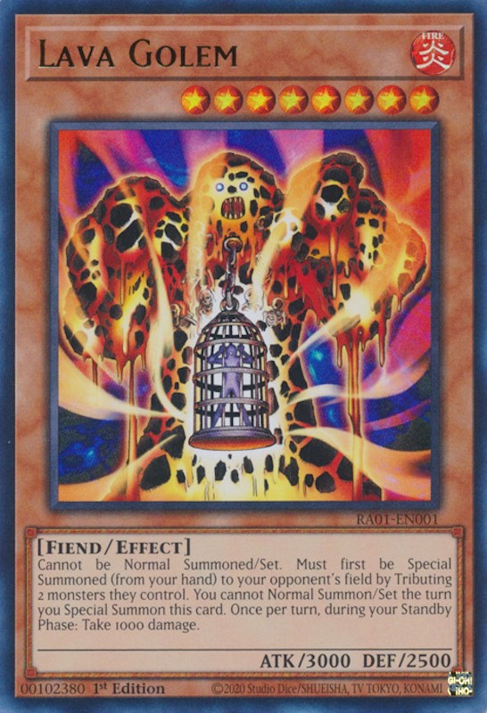 Lava Golem [RA01-EN001] Ultra Rare | Enigma On Main