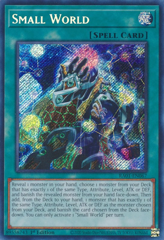 Small World [RA01-EN067] Secret Rare | Enigma On Main