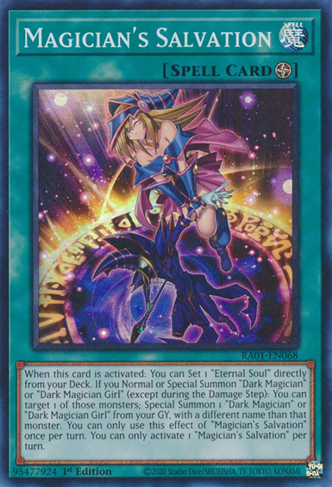 Magician's Salvation [RA01-EN068] Super Rare | Enigma On Main