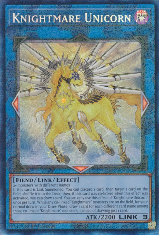Knightmare Unicorn [RA01-EN043] Prismatic Collector's Rare | Enigma On Main