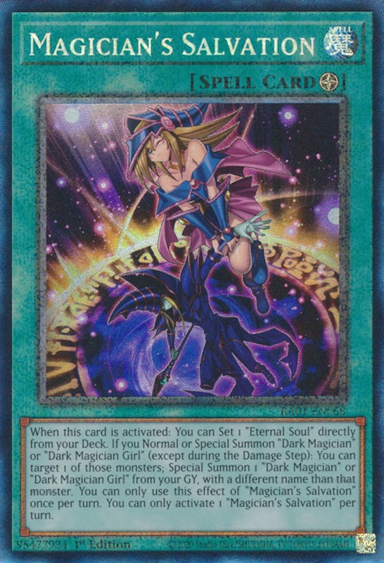 Magician's Salvation [RA01-EN068] Prismatic Collector's Rare | Enigma On Main