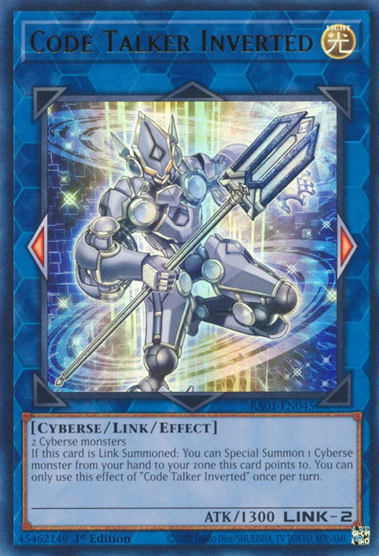 Code Talker Inverted [RA01-EN045] Ultra Rare | Enigma On Main