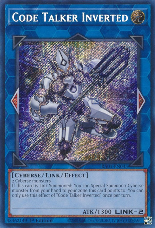 Code Talker Inverted [RA01-EN045] Secret Rare | Enigma On Main