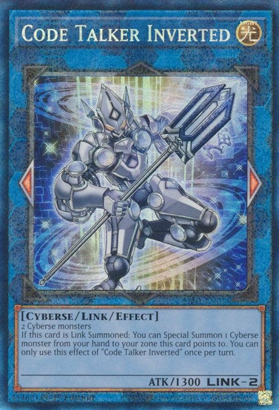 Code Talker Inverted [RA01-EN045] Prismatic Collector's Rare | Enigma On Main