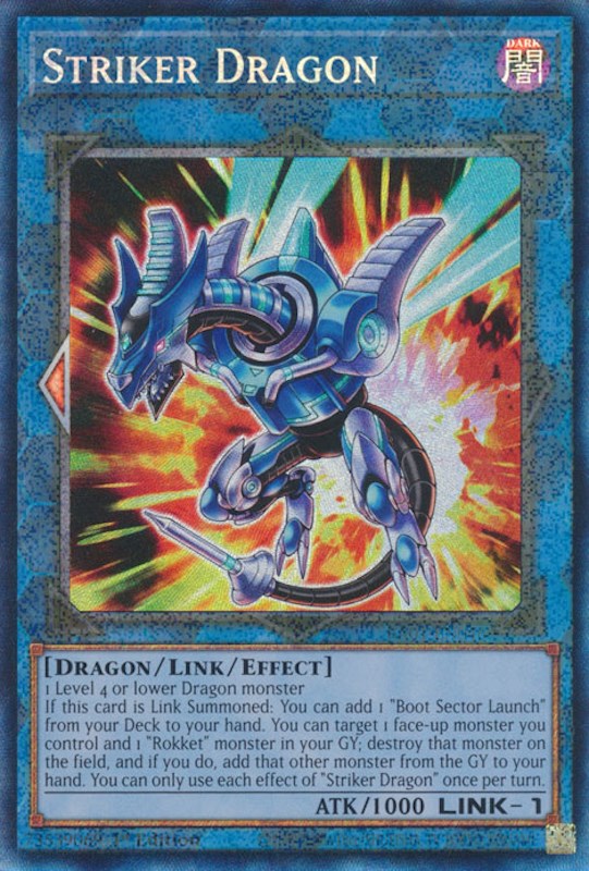 Striker Dragon [RA01-EN046] Prismatic Collector's Rare | Enigma On Main