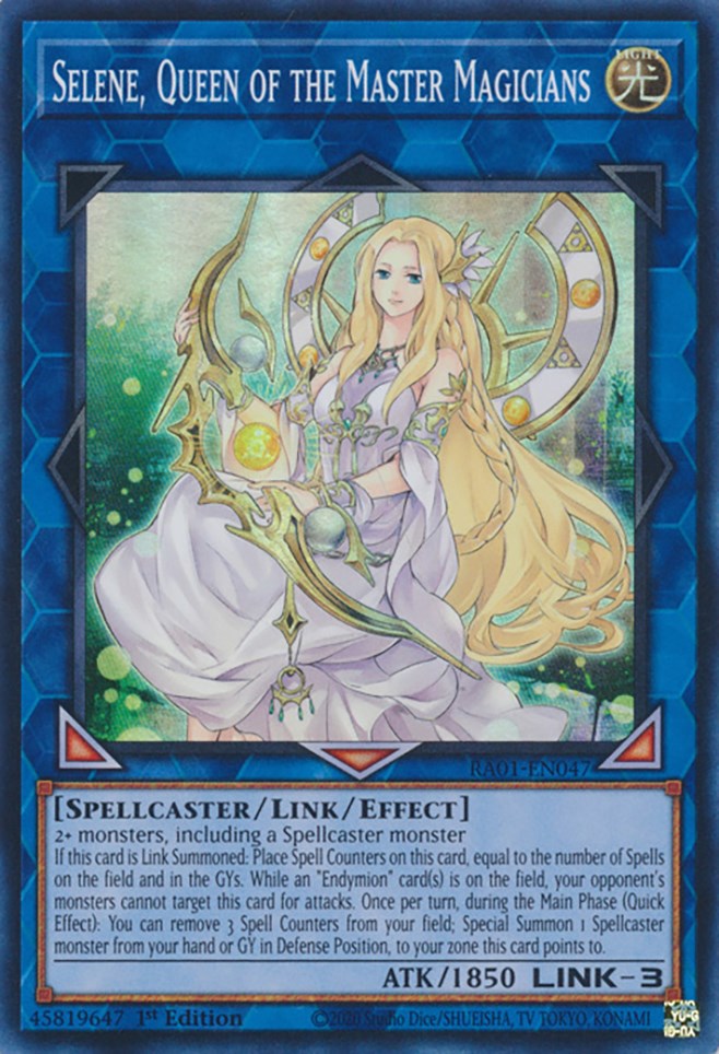 Selene, Queen of the Master Magicians [RA01-EN047] Super Rare | Enigma On Main