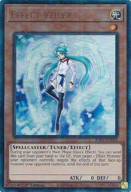 Effect Veiler [RA01-EN003] Prismatic Ultimate Rare | Enigma On Main