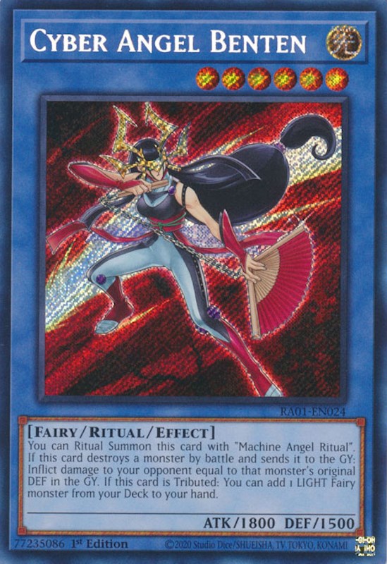 Cyber Angel Benten [RA01-EN024] Secret Rare | Enigma On Main