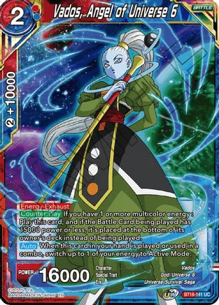 Vados, Angel of the Universe 6 (BT16-141) [Realm of the Gods] | Enigma On Main