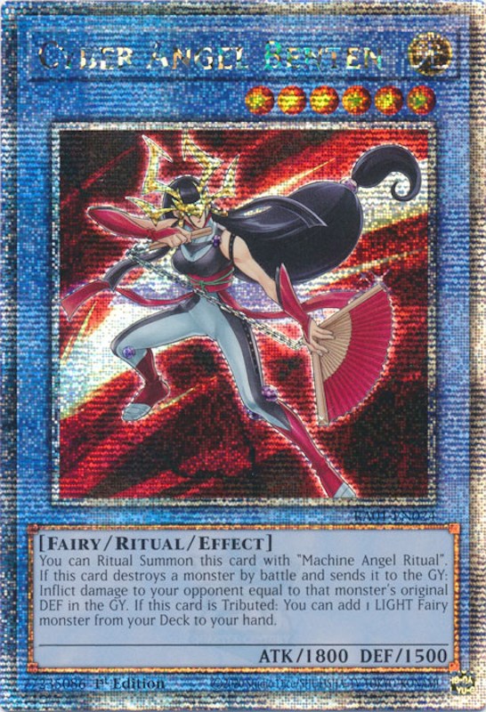 Cyber Angel Benten [RA01-EN024] Quarter Century Secret Rare | Enigma On Main