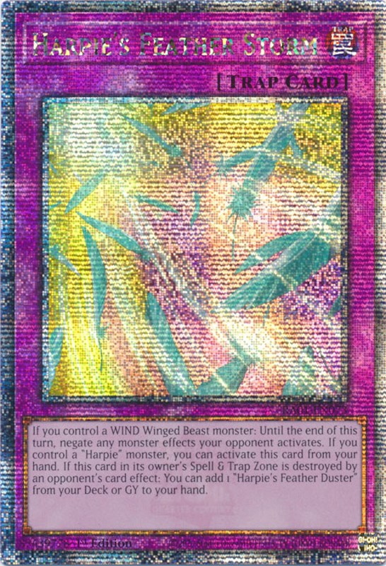 Harpie's Feather Storm [RA01-EN073] Quarter Century Secret Rare | Enigma On Main