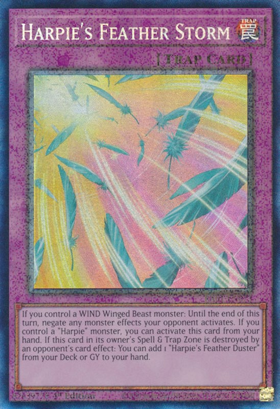 Harpie's Feather Storm [RA01-EN073] Prismatic Collector's Rare | Enigma On Main