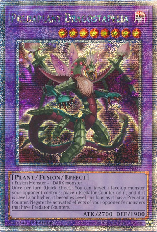 Predaplant Dragostapelia [RA01-EN027] Quarter Century Secret Rare | Enigma On Main