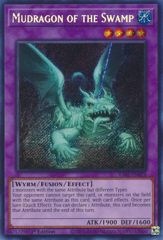 Mudragon of the Swamp [RA01-EN028] Secret Rare | Enigma On Main