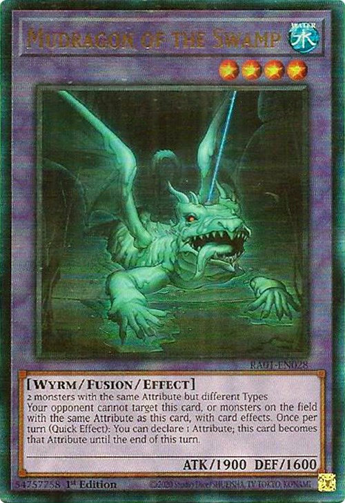 Mudragon of the Swamp [RA01-EN028] Prismatic Ultimate Rare | Enigma On Main