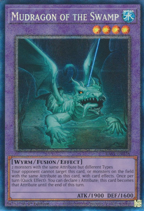 Mudragon of the Swamp [RA01-EN028] Prismatic Collector's Rare | Enigma On Main