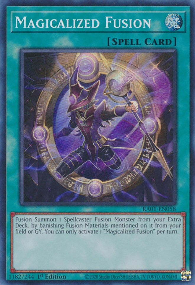 Magicalized Fusion [RA01-EN058] Super Rare | Enigma On Main