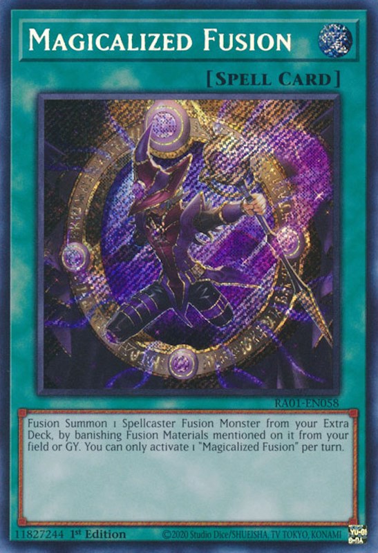 Magicalized Fusion [RA01-EN058] Secret Rare | Enigma On Main