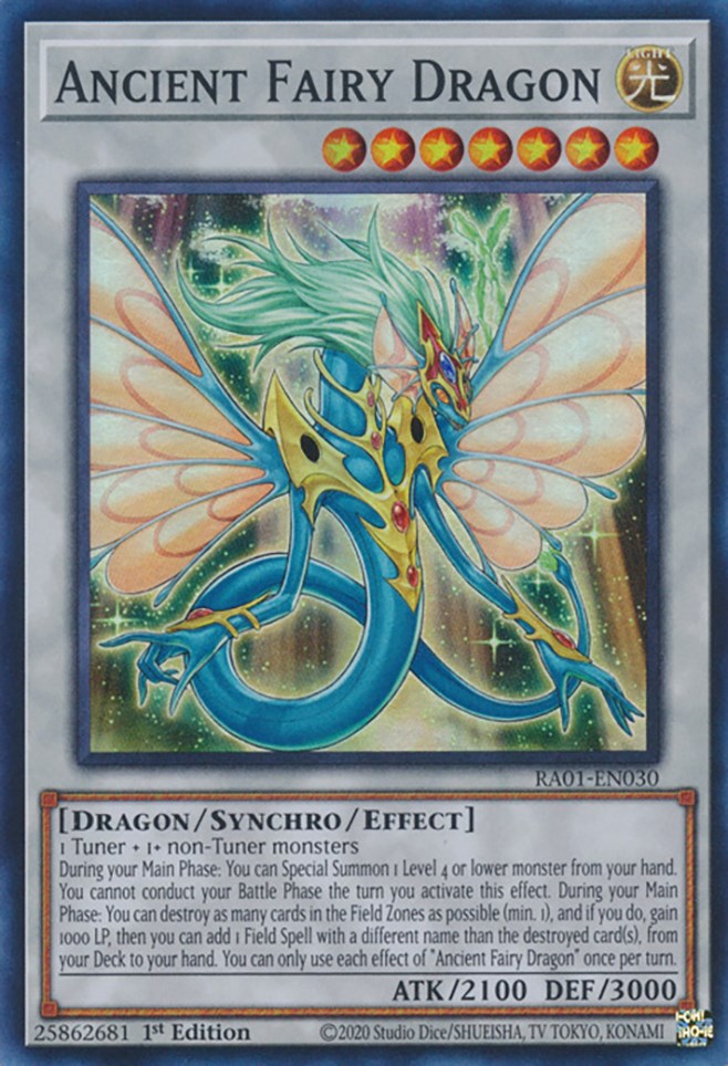 Ancient Fairy Dragon [RA01-EN030] Super Rare | Enigma On Main