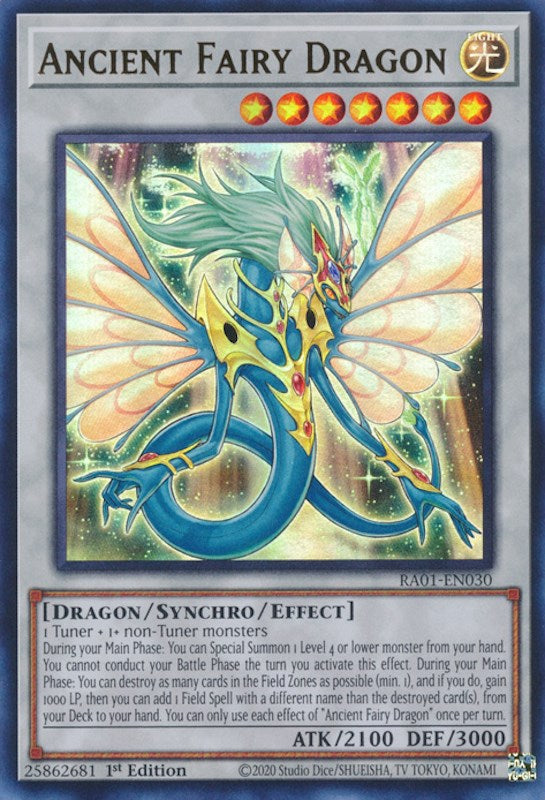 Ancient Fairy Dragon [RA01-EN030] Ultra Rare | Enigma On Main