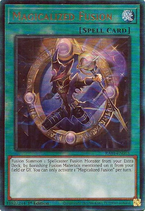 Magicalized Fusion [RA01-EN058] Prismatic Ultimate Rare | Enigma On Main