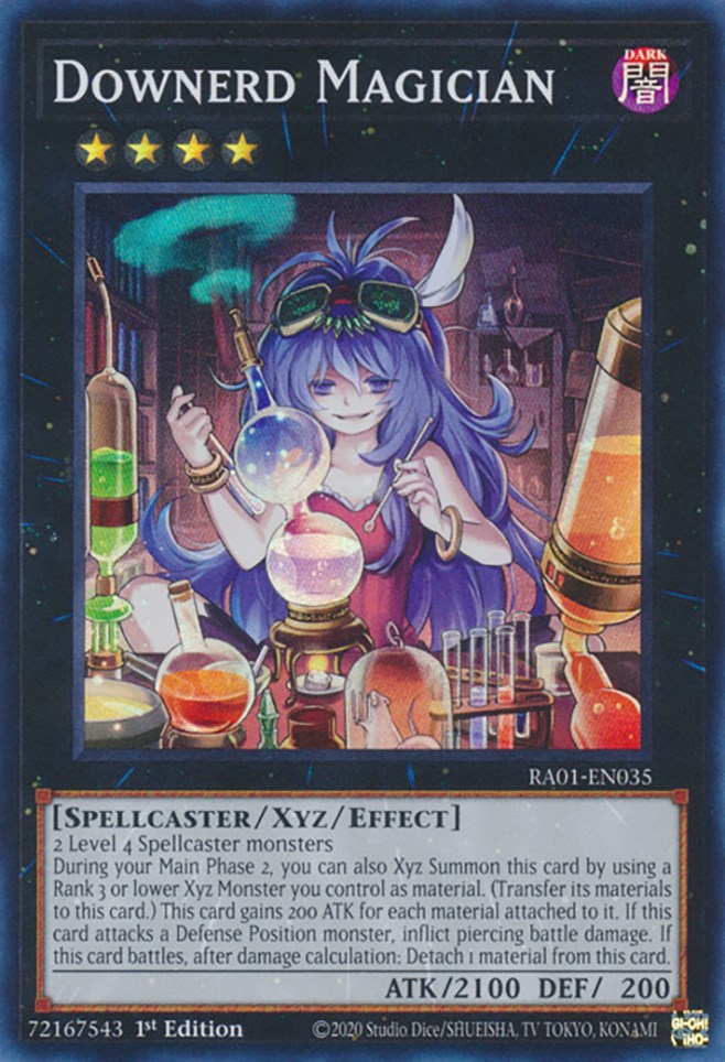 Downerd Magician [RA01-EN035] Super Rare | Enigma On Main