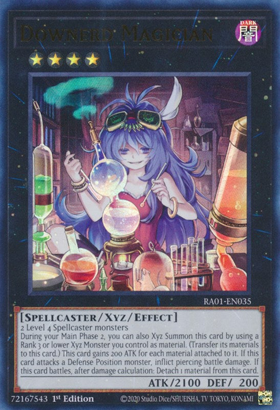 Downerd Magician [RA01-EN035] Ultra Rare | Enigma On Main