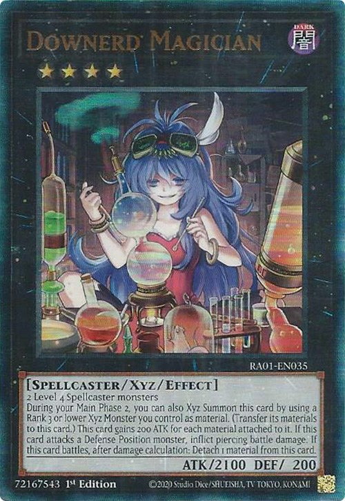 Downerd Magician [RA01-EN035] Prismatic Ultimate Rare | Enigma On Main