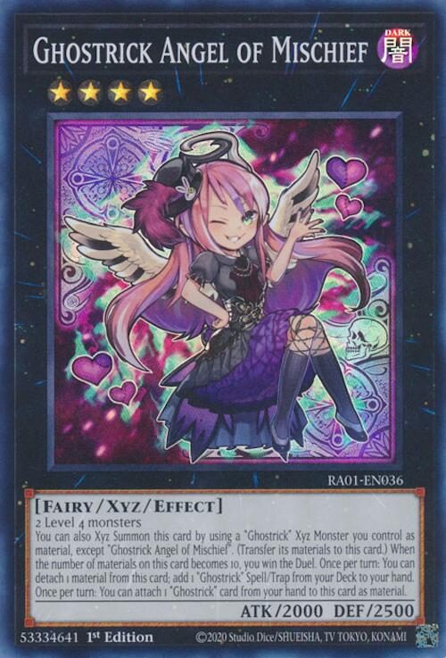 Ghostrick Angel of Mischief [RA01-EN036] Super Rare | Enigma On Main