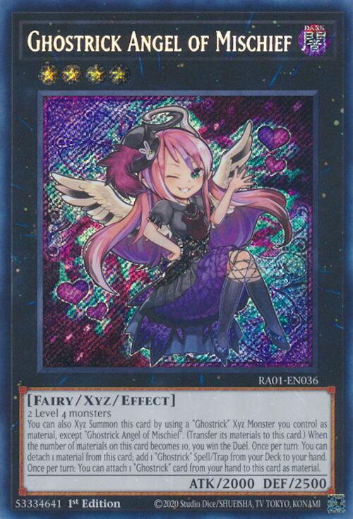 Ghostrick Angel of Mischief [RA01-EN036] Secret Rare | Enigma On Main