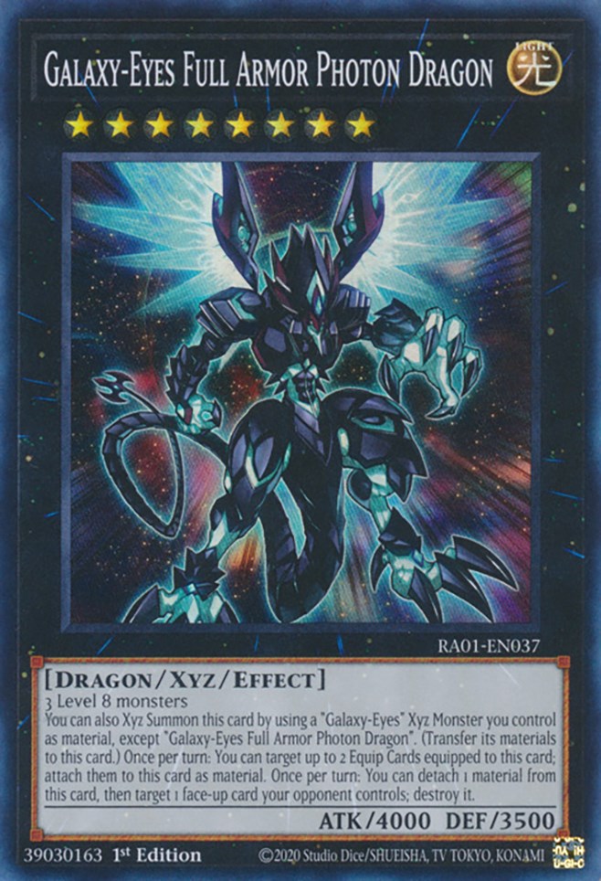 Galaxy-Eyes Full Armor Photon Dragon [RA01-EN037] Super Rare | Enigma On Main