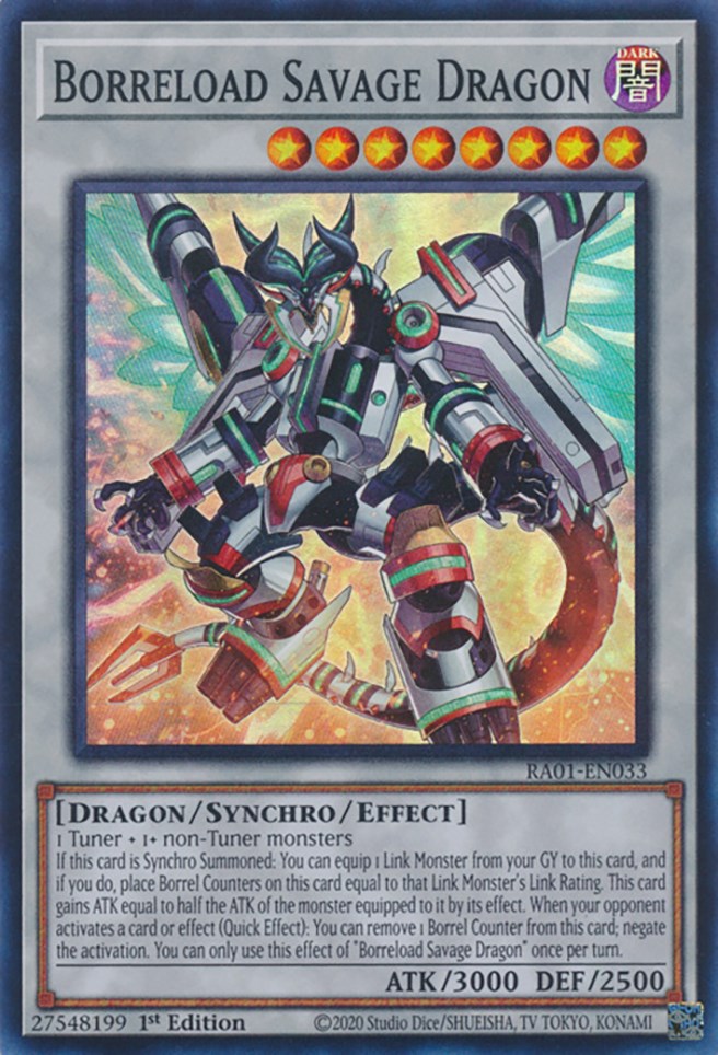 Borreload Savage Dragon [RA01-EN033] Super Rare | Enigma On Main