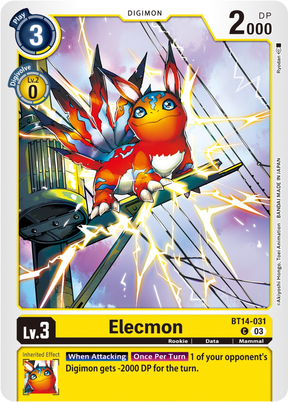 Elecmon [BT14-031] [Blast Ace] | Enigma On Main