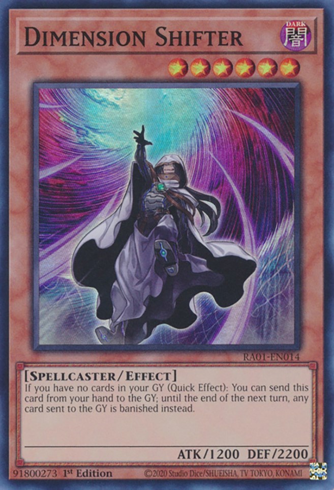 Dimension Shifter [RA01-EN014] Super Rare | Enigma On Main