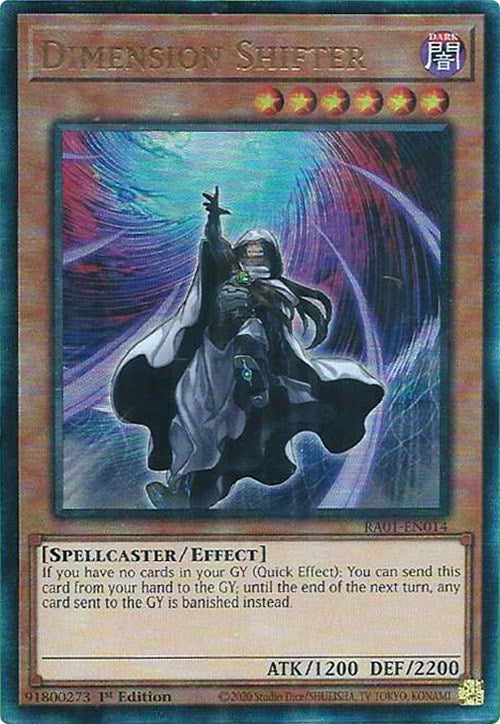 Dimension Shifter [RA01-EN014] Prismatic Ultimate Rare | Enigma On Main