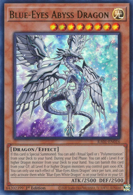 Blue-Eyes Abyss Dragon [RA01-EN016] Ultra Rare | Enigma On Main