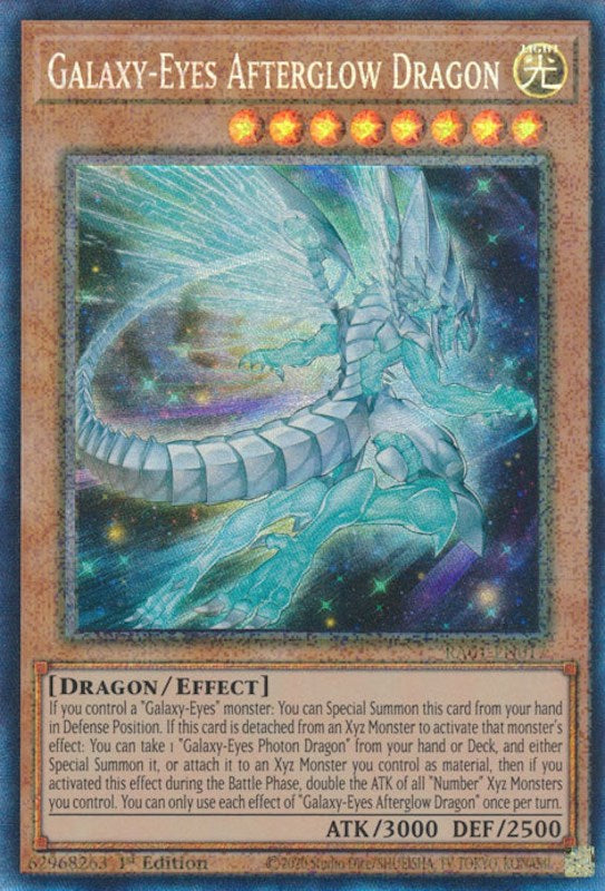 Galaxy-Eyes Afterglow Dragon [RA01-EN017] Prismatic Collector's Rare | Enigma On Main