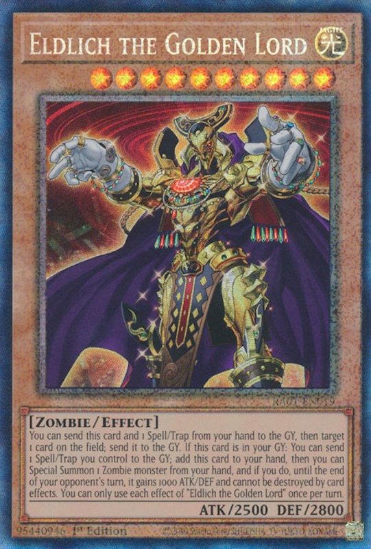 Eldlich the Golden Lord [RA01-EN019] Prismatic Collector's Rare | Enigma On Main