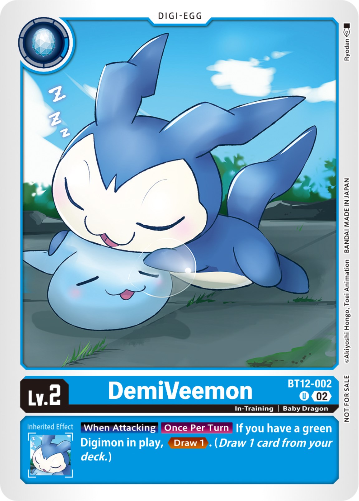 DemiVeemon [BT12-002] (NYCC 2023 Demo Deck) [Across Time] | Enigma On Main