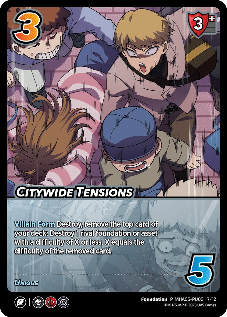 Citywide Tensions (Plus Ultra Pack 6) [Miscellaneous Promos] | Enigma On Main