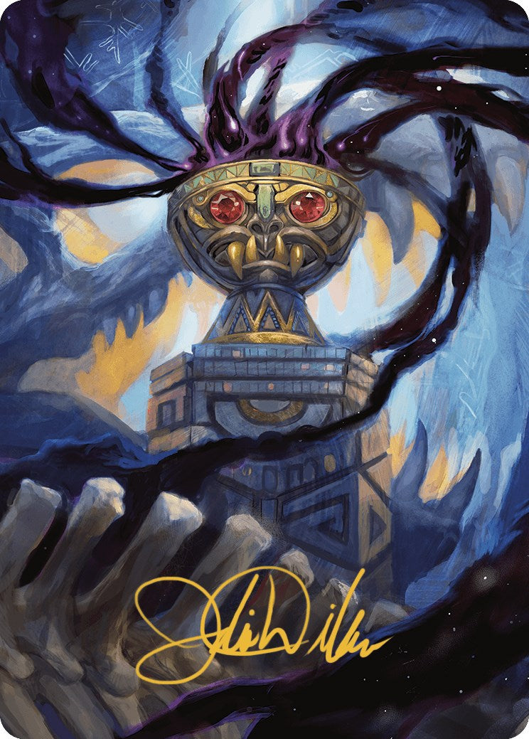 Chalice of the Void Art Card (Gold-Stamped Signature) [The Lost Caverns of Ixalan Art Series] | Enigma On Main