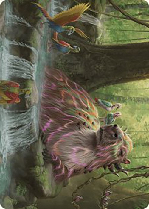 Basking Capybara Art Card [The Lost Caverns of Ixalan Art Series] | Enigma On Main