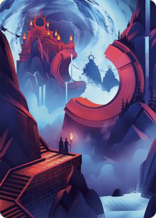 Mountain Art Card [The Lost Caverns of Ixalan Art Series] | Enigma On Main