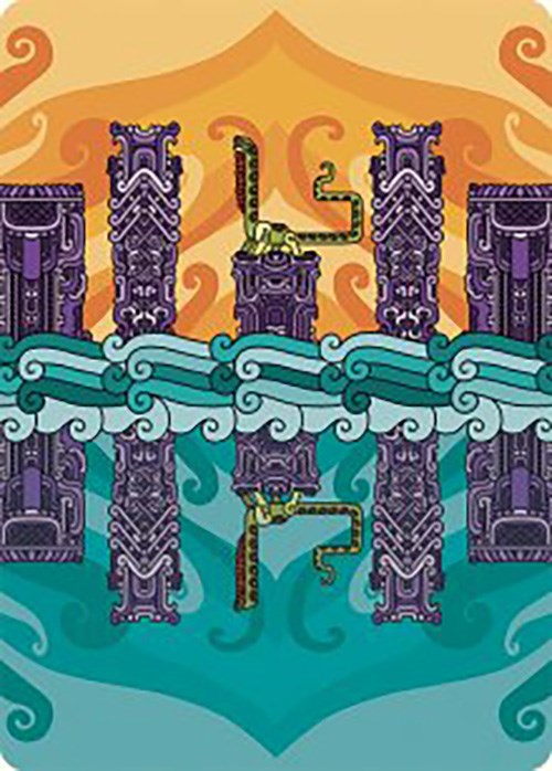 Echoing Deeps Art Card [The Lost Caverns of Ixalan Art Series] | Enigma On Main